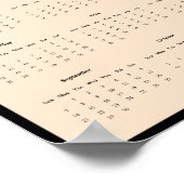 2025 Schuur in Herfst Wandkalender Poster (Hoek)