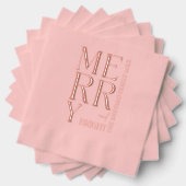 2025 Script moderne Joyeux et brillants Noël Noël (Insitu (empilé))