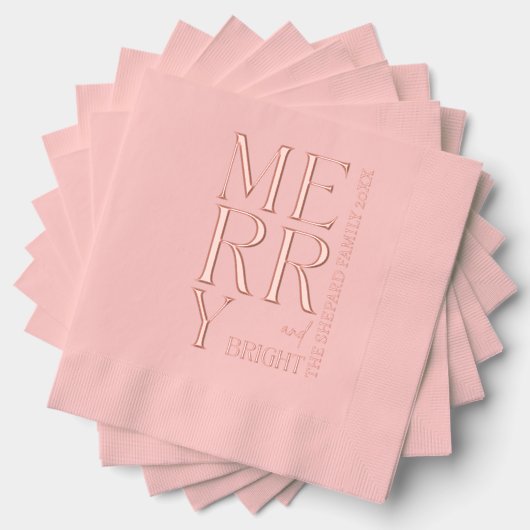 2025 Script moderne Joyeux et brillants Noël Noël (Insitu (empilé))