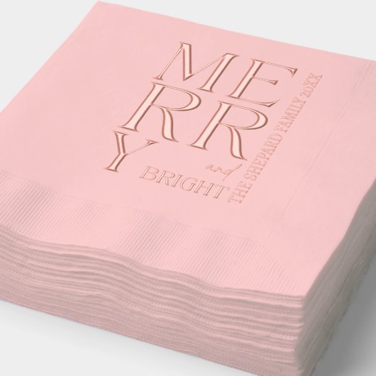 2025 Script moderne Joyeux et brillants Noël Noël (Détail)