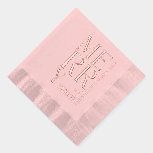 2025 Script moderne Joyeux et brillants Noël Noël (Droite)