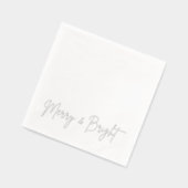 2025 Script moderne Joyeux et brillants Noël Noël (Gauche)