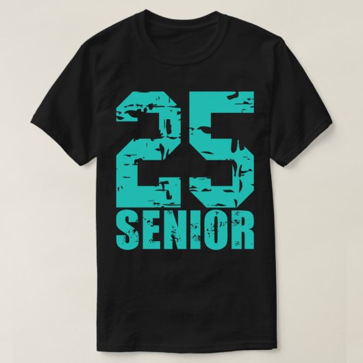 2025 Senior 1 T-shirt (Design voorkant)