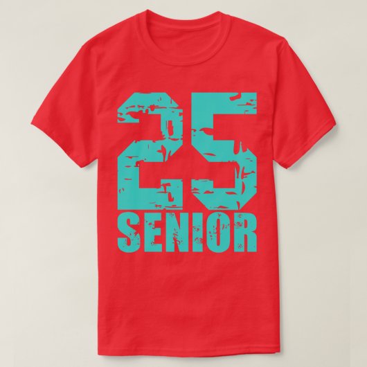 2025 Senior 1 T-shirt (Design voorkant)
