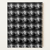 2025 Sphynx Cat UFO Calendrier Selfie Area 51 (Dos)