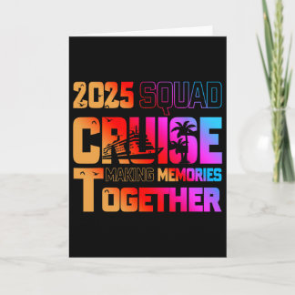 2025 Squad Cruise Gezamenlijke Herinneringen Maken Kaart