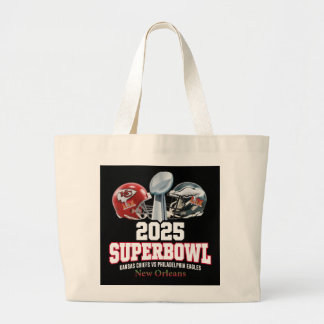 2025 Super Bowl Showdown Grote Tote Bag