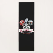 2025 Super Bowl Showdown Yogamat (Achterkant)