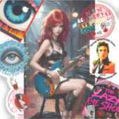 2025 TLES Vierkante Sticker Logo Design (Voorkant)