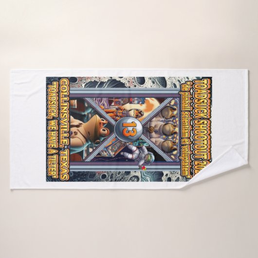 2025 ToadSuck Shootout Handdoek (Badhanddoek)