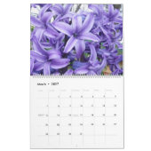 2025 Toutes les saisons Paysage et Calendrier Flor (Mar 2027)