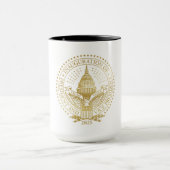 2025 Trump Inauguration Day Coffee Mok (Midden)