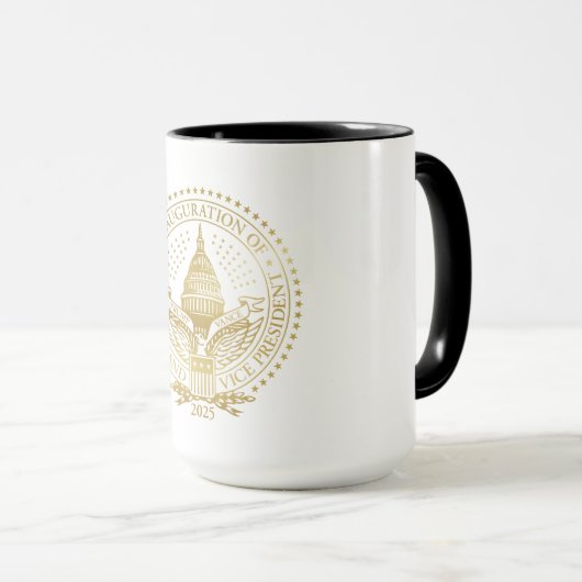 2025 Trump Inauguration Day Coffee Mok (Voorkant rechts)