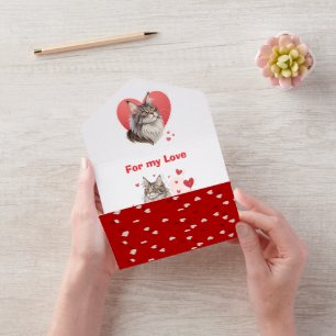 2025 tweetalige Valentijnskaart van de regering in All In One Uitnodiging
