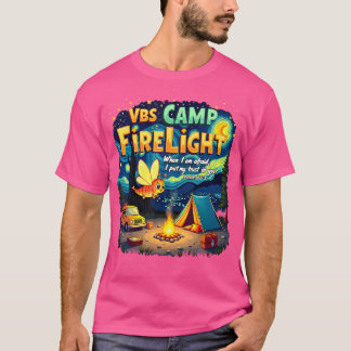 2025 VBS Kamp Vuurlicht Kamp Vakantie Bijbelschool T-shirt
