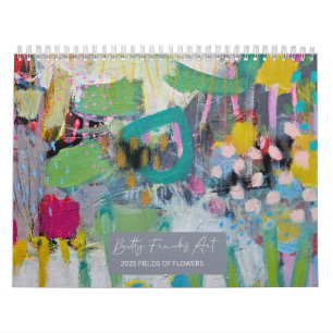 2025 - Velden van bloemen - Betty Franks Kalender