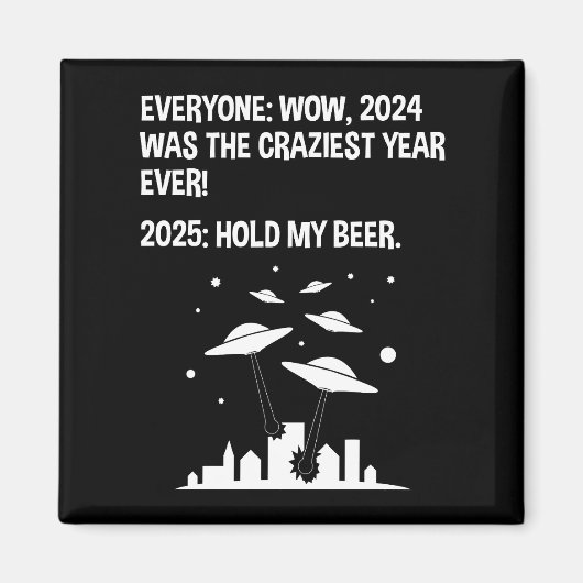 2025 vieren we onze bierdag magneet (Voorkant)