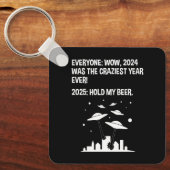 2025 vieren we onze bierdag sleutelhanger (Voorkant)