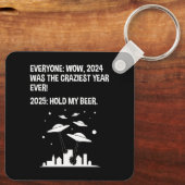 2025 vieren we onze bierdag sleutelhanger (Achterkant)