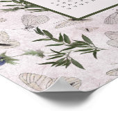 2025 vlinders distel muur kalender poster (Hoek)