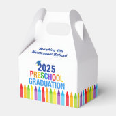2025 Voorschoolse Afstuderen Custom School Party Bedankdoosjes (Voorkant Zijde)
