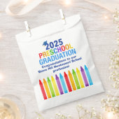 2025 Voorschoolse Afstuderen Custom School Party Bedankzakje (Geknipt)