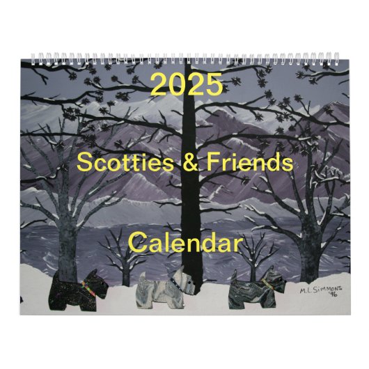 2025 Vrienden en vrienden Kalender (Hoes)