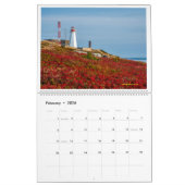 2025 Vuurtorens van Canada Kalender (Feb 2026)