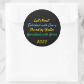 2025 Warriors Sticker (Tas)
