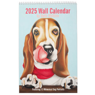 2025 Whimsical Dog Calendar - Groot Kalender