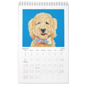 2025 Whimsical Dog Kalender - Klein (Mar 2026)