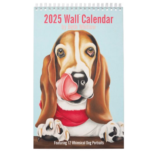 2025 Whimsical Dog Kalender - Klein (Hoes)