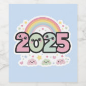 "2025 WIJN ETIKET (Enkel label)