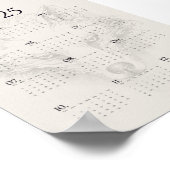 2025 Wolf schets kalenderposter | "Dies Irae" Poster (Hoek)