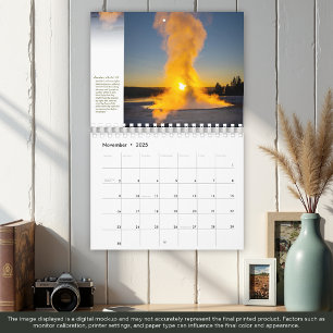 2025 Yellowstone Kalender met Bijbelverzen