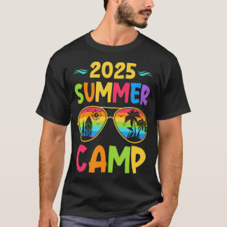 2025 Zomer Kamp 2025 Zomer Vakantie Matching Fam T-shirt