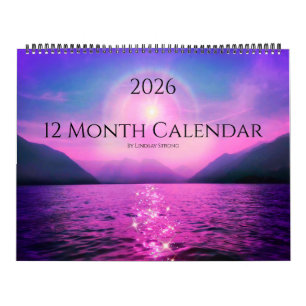 2026 12 Maand Kalender van SSTRANGECLOUDSS