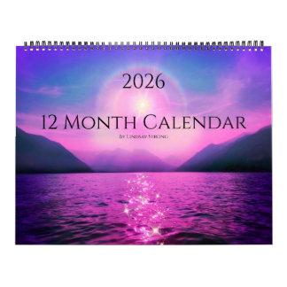 2026 12 Maand Kalender van SSTRANGECLOUDSS 
