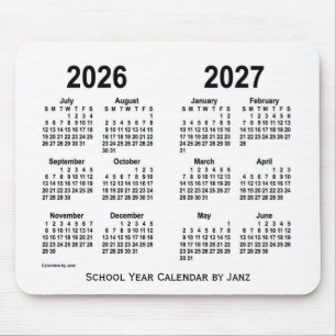 2026-2027 de Witte Kalender van de School door Muismat