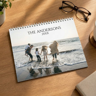 2026 Aangepaste Fotokalender Aangepaste Tekst Kalender