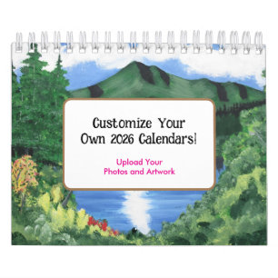 2026 Aanpasbare Kalender - Upload Uw Foto's