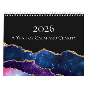 2026 Agate Rustige Helderheid Kalender