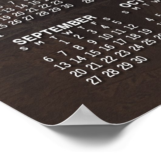 2026 Agenda - Geest van 76 - America's 250ste verj Poster (Hoek)