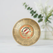 2026 Agenda Grappige Wijn Heeft Me Daartoe Gedreve Feestdagenkaart (Staand voorkant)