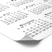 2026 Agenda Zakelijk Logo en Tekst Poster (Hoek)