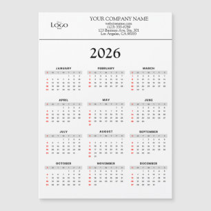2026 Agenda Zakelijk Logo Tekst Elke achtergrond