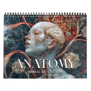 2026 Anatomie 2 surrealistische kunstkalender Kalender