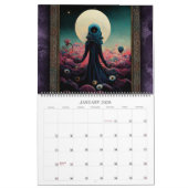 2026 Ancien Pays 2 Calendrier d'Art Surréel (Jan 2026)