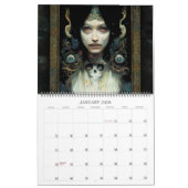 2026 Ancien Pays 3 Calendrier d'Art Surréel (Jan 2026)