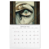 2026 Ancien Pays 3 Calendrier d'Art Surréel (Feb 2026)